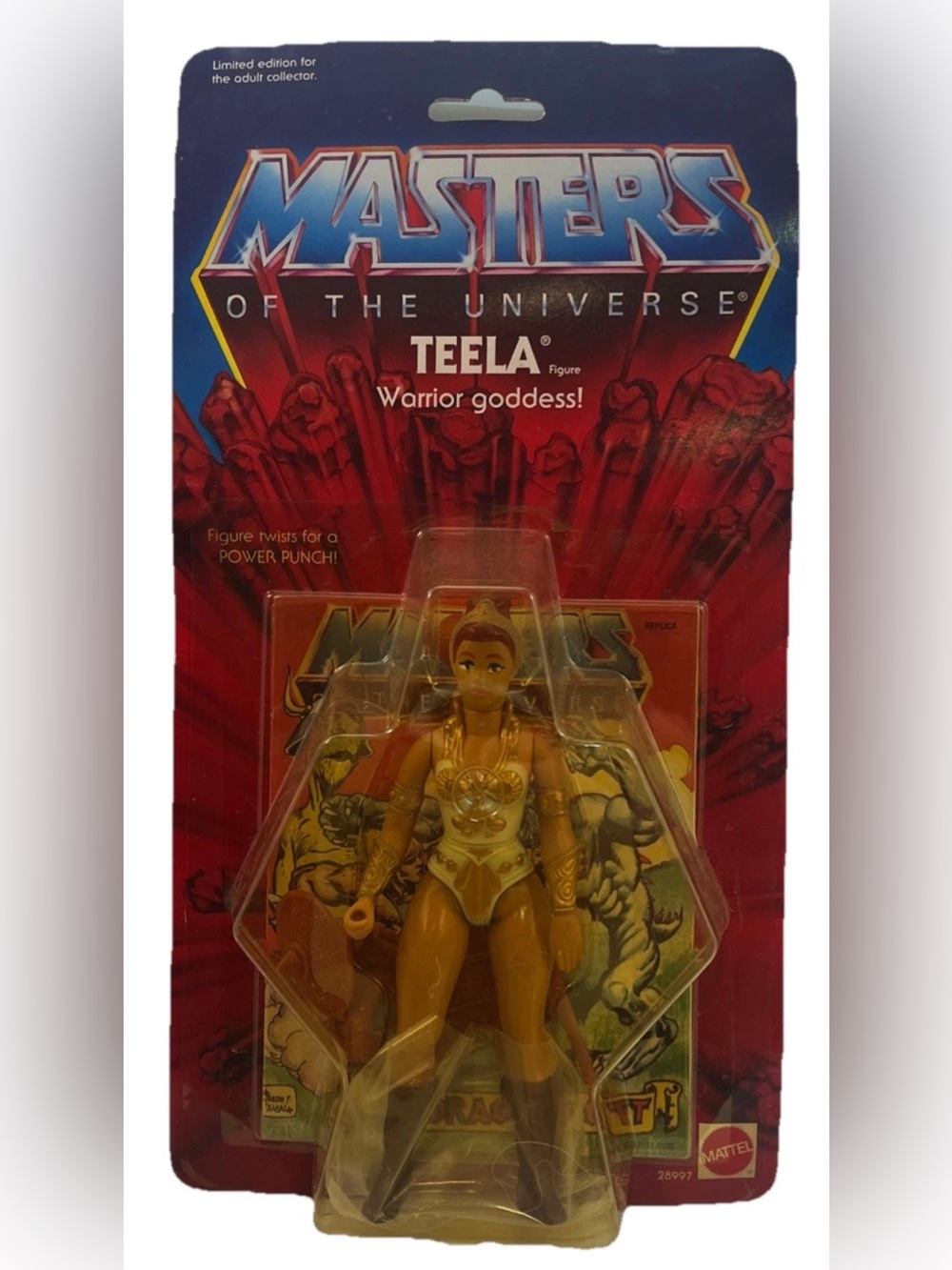 Mattel 2000 Masters of the Universe Commemorative Series TEELA MOTU NIB
